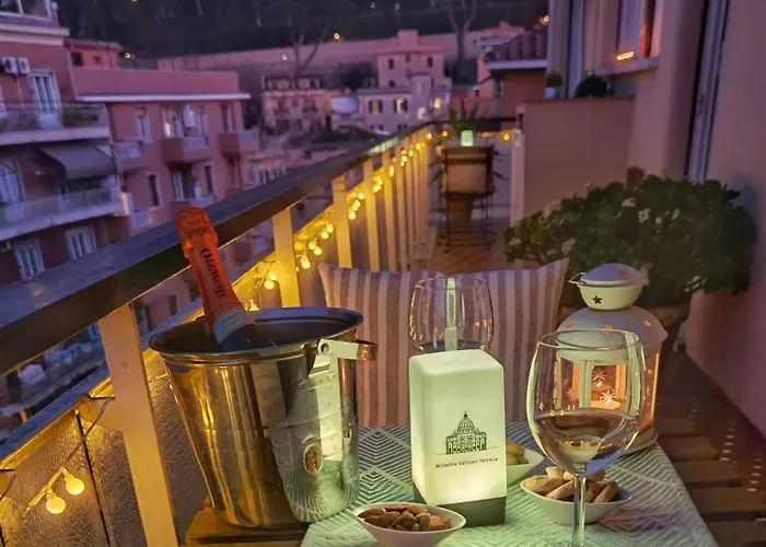 Apartment Millelire Vatican Terrace Rom